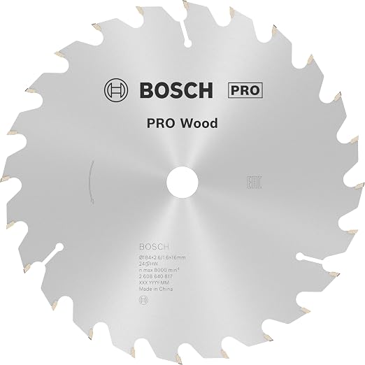Bosch Professional Accessories Daire Testere Bıçağı, Gri, 1 Adet