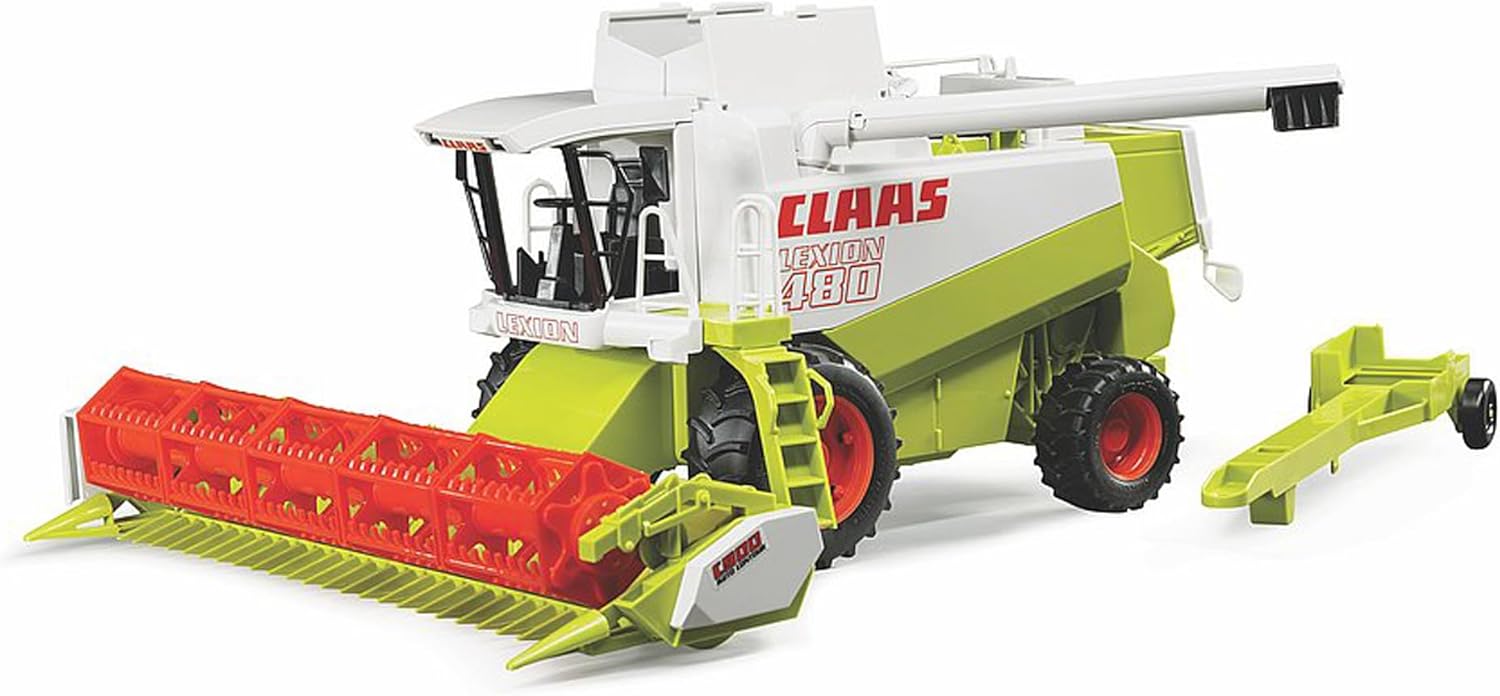 Bruder - Claas Lexion 480 Biçerdöver Ölçekli Model