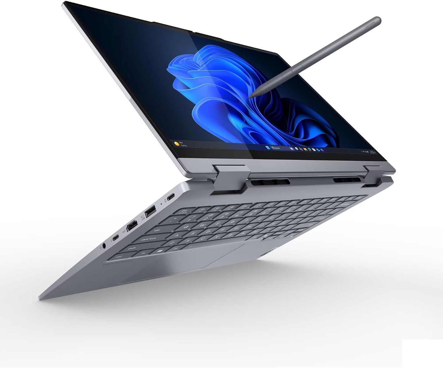 Lenovo ThinkBook 14 2-in-1 G5 IAU Intel Core Ultra 7 255U 32GB 1TB SSD 14" WUXGA (1920x1200) IPS Panel Freedos Taşınabilir Bilgisayar 21SQ003BTX + Lenovo Yoga Kalem