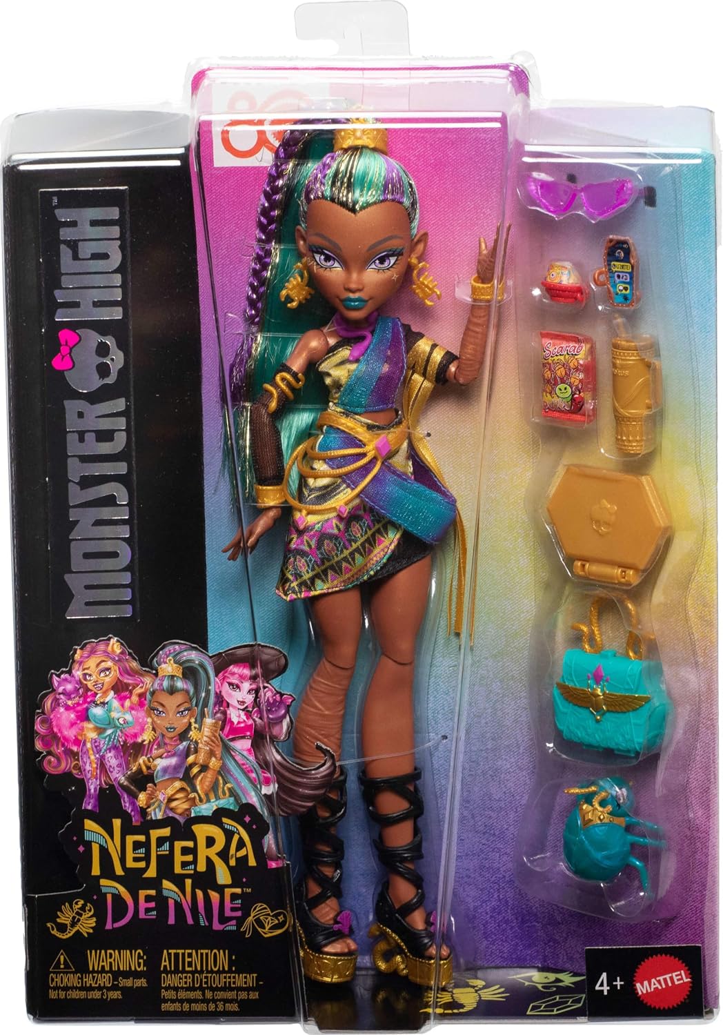 Monster High Acayip Havalı Arkadaşlar - Nefera