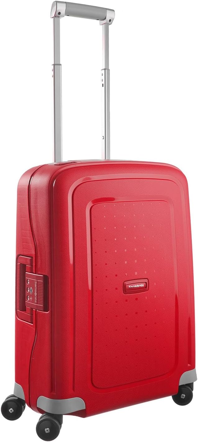 Samsonite Unisex Yetişkin Tekerlekli Valiz, CRIMSON RED, 55 cm